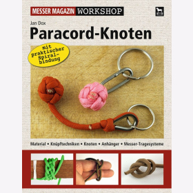 Dox Paracord-Knoten Material Knüpftechniken Knoten Anhänger Messer-Tragesysteme
