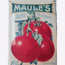 Blechschild "Maule´s Seed Catalogue The New...