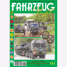 Nowak Fahrzeug Profile 111 Fahrzeuge und Ausrüstung der Versorgungsbataillone der Bundeswehr