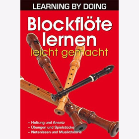 Kraus Blockflöte lernen leicht gemacht LEARNING BY DOING
