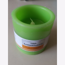 12x LED-Echtwachskerze mit Luftzug-Sensor in...