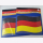 2x Magnet Fahne Deutschland 21 x 14,5 cm