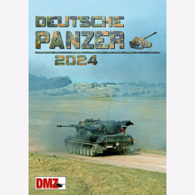 Deutsche Panzer Kalender in Farbe 2024 Farbige Kalenderblätter