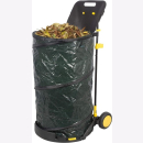 Kinzo Laubbehälter Mehrzweckabfallwagen Garten circa 60x51x107cm 150L