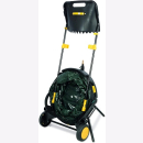 Kinzo Laubbehälter Mehrzweckabfallwagen Garten circa 60x51x107cm 150L