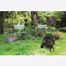 Kinzo Laubbehälter Mehrzweckabfallwagen Garten circa 60x51x107cm 150L