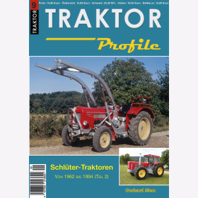 Schlüter-Traktoren Von 1962 bis 1994 Teil 2 Traktor Profile 9