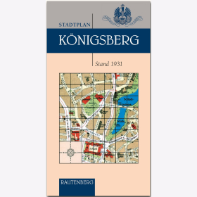 Stadtplan Königsberg - Stand 1931 - Maßstab 1 : 15.000