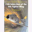 F-86 Sabre Aces of the 4th Fighting Wing Thompson Osprey...