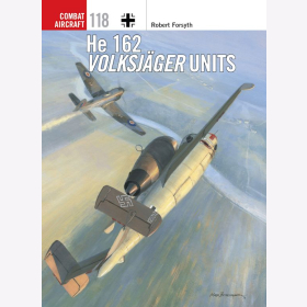 He 162 Volksjäger Units Osprey Combat Aircraft 118