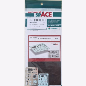 Eduard Space P-47D Bubbletop Space 1/48 Decals/Fotoätzteile