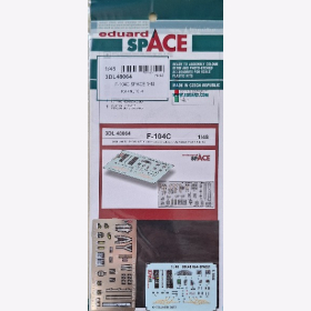 Eduard Space F-104C Space 1/48 Decals/Fotoätzteile