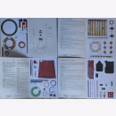 Kartonowe Leuchtturm Modell 5/97 10/97 14/97 16/97