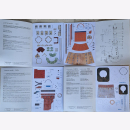 Kartonowe Leuchtturm Modell 3/97 19/97 18/97 11/97