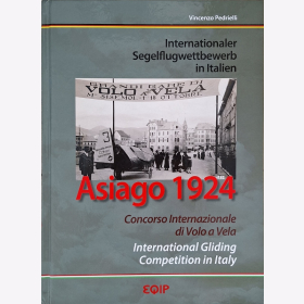 Asiago 1924 Internationaler Segelflugwettbewerb in Italien Vincenzo Pedrielli