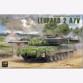 Border Model BT-040 Leopard 2 A7V German Main Battle Tank Maßstab 1:35 Modellbau Plastikbausatz Bundeswehr