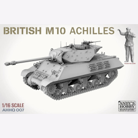 Andys hobby headquarters – Modell Panzer British M10 Achilles Iic Tank Destroyer AHHQ-007| 1:16
