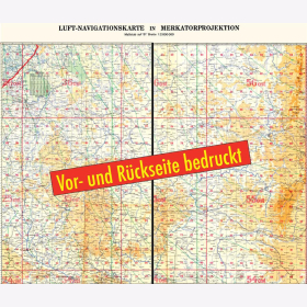 Luft-Navigatinskarte 1: 2000000: West-Russland März 1941