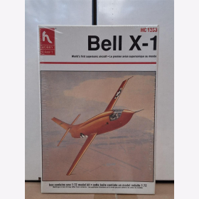 Bell X-1 Das erste Überschallflugzeug der Welt 1:72 HobbyCraft HC1363