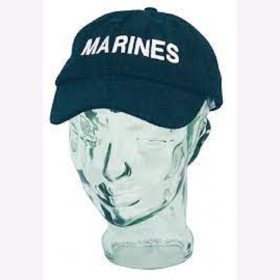 Baseballkappe Marines Käppie Basecap Mütze mit Schriftzug