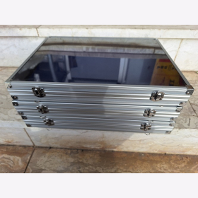 3x Vitrine Alu Sammlervitrine 395 x 300 x 45 mm Aufhänger Orden Militaria Safe 5877 Münzen