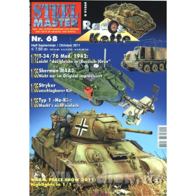 STEELMASTER Nr. 68 Rad- & Kettenfahrzeuge von gestern & heute im Original und Modell