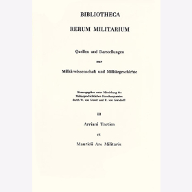Mauricius: Arriani tactica et Mauricii artis militaris libri