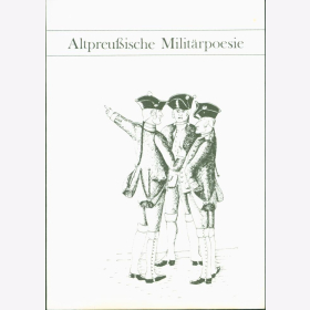 Altpreußische Militärpoesie Infanterie Regiments Bleckwenn Band 27