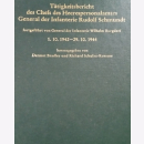 Tätigkeitsbericht des Chefs des Heerespersonalamtes General der Infanterie Rudolf Schmundt