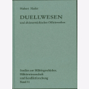 Mader Duellwesen altösterreichisches Offiziersethos...