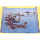 Formation von Fiat G-91 und Starfighter F 104-G (Poster...