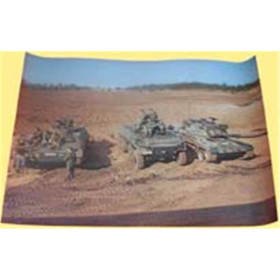 Marder, Leopard und Achtrad-Spähpanzer (Poster Nr. 3012)