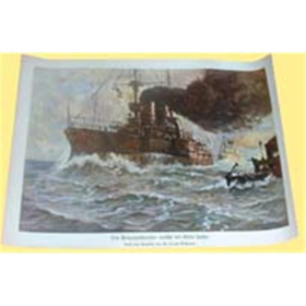 Das Panzergeschwader verläßt den Kieler Hafen (Poster Nr. 4012)