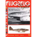 FLUGZEUG Profile Nr. 13 Me 262 Varianten