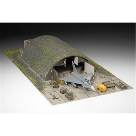 Diorama Eurofighter Typhoon, Shelter & Equipment 1:72