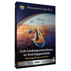 DVD - Große Landungsunternehmen der Seekriegsgeschichte - Sturmangriff gegen die Küste M-DVD 012 - 2 DVDs